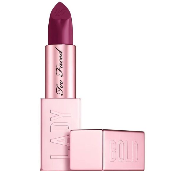 🌻 Too Faced Lady Bold Cream Lipstick in Upgrade New FullSz - Picture 1 of 4